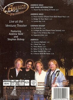 DVD America &amp; Friends - Live at the Ventura Theater