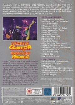 DVD George Clinton Live At Montreux