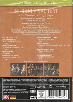 DVD Gospel Legends - In the Revival Tent