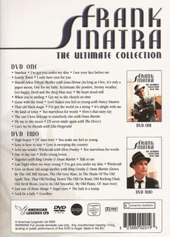 DVD Frank Sinatra - The Ultimate Collection (2 DVD)