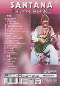 Muziek DVD - Santana - Every Tone (DVD+CD)