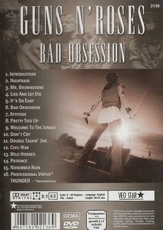 Muziek DVD - Guns N&#039; Roses Bad Obsession