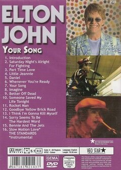 Muziek DVD - Elton John Your Song