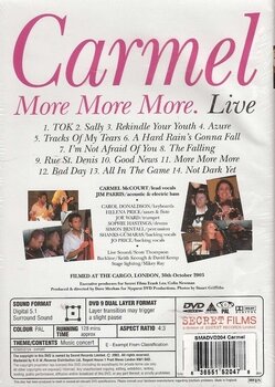 DVD Carmel More More More Live