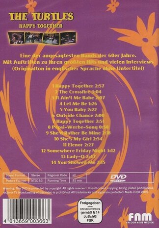 Muziek DVD - The Turtles Happy Together