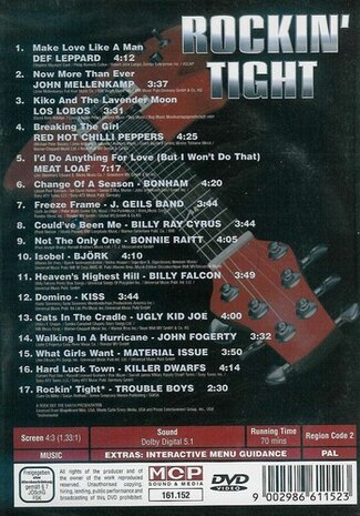 Muziek DVD - Rockin' tight