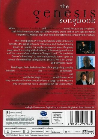 The Genesis songbook