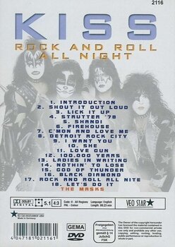 Muziek DVD - Kiss - Rock and roll all night