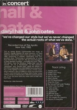 Muziek DVD - Daryl Hall & John Oates