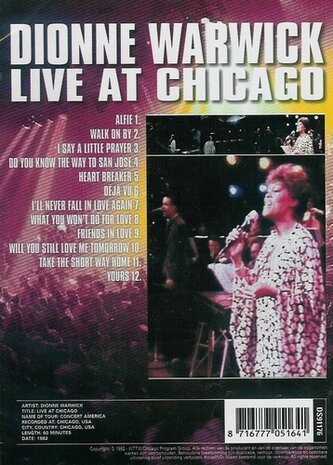 Muziek DVD - Dionne Warwick